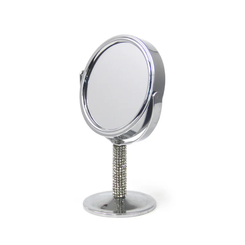 Desktop Revolving Makeup Mirror Stand for Makeup Table Mirrors Round