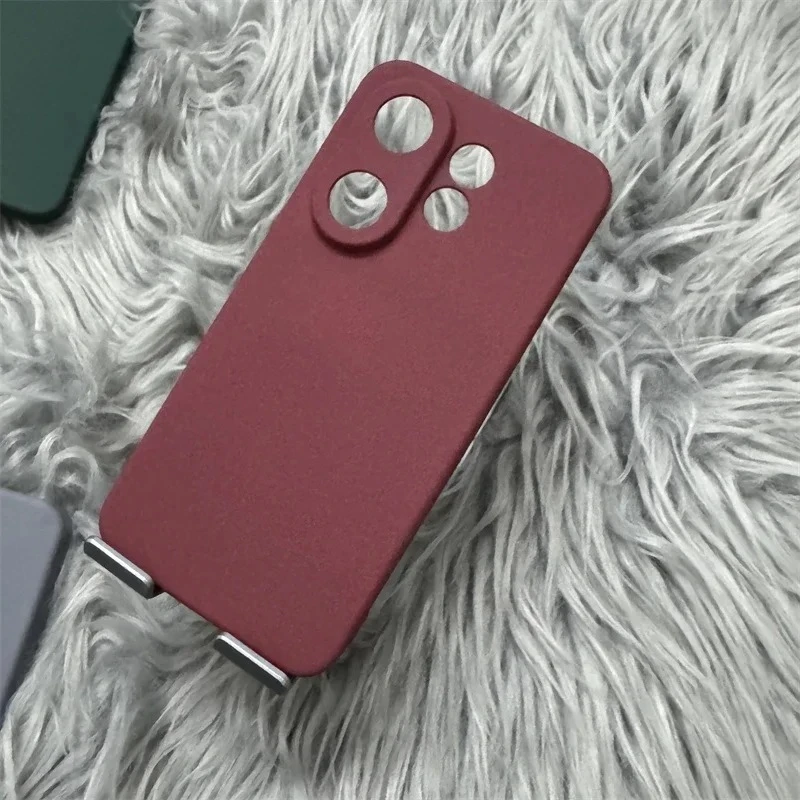 Elegant Sandstone Soft TPU Ultra-Thin Matte Phone Case