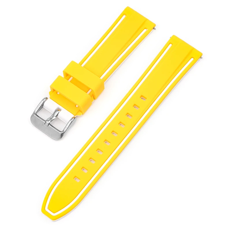 Silicone Waterproof Sport Watch Strap - Men's Bracelet Accessories Wristband
