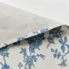 Floral Linen Cotton Tablecloth With Tassel retro nappe de table Table Cover round Dining Table Cover Tea Table Cloth Tafelkleed 6