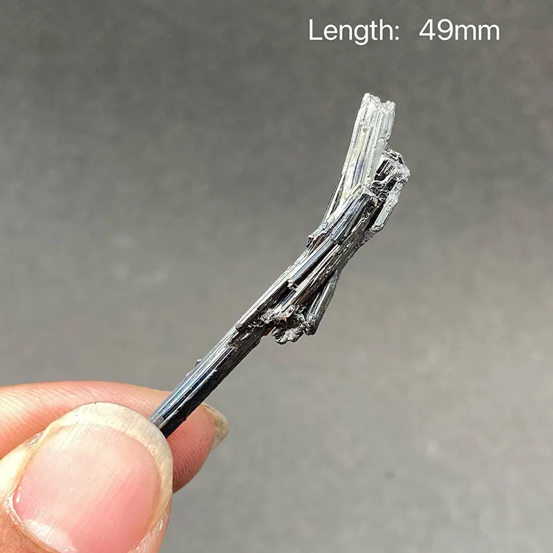 100%  Natural stibnite Mineral Specimens Stones and Crystals Healing Crystal