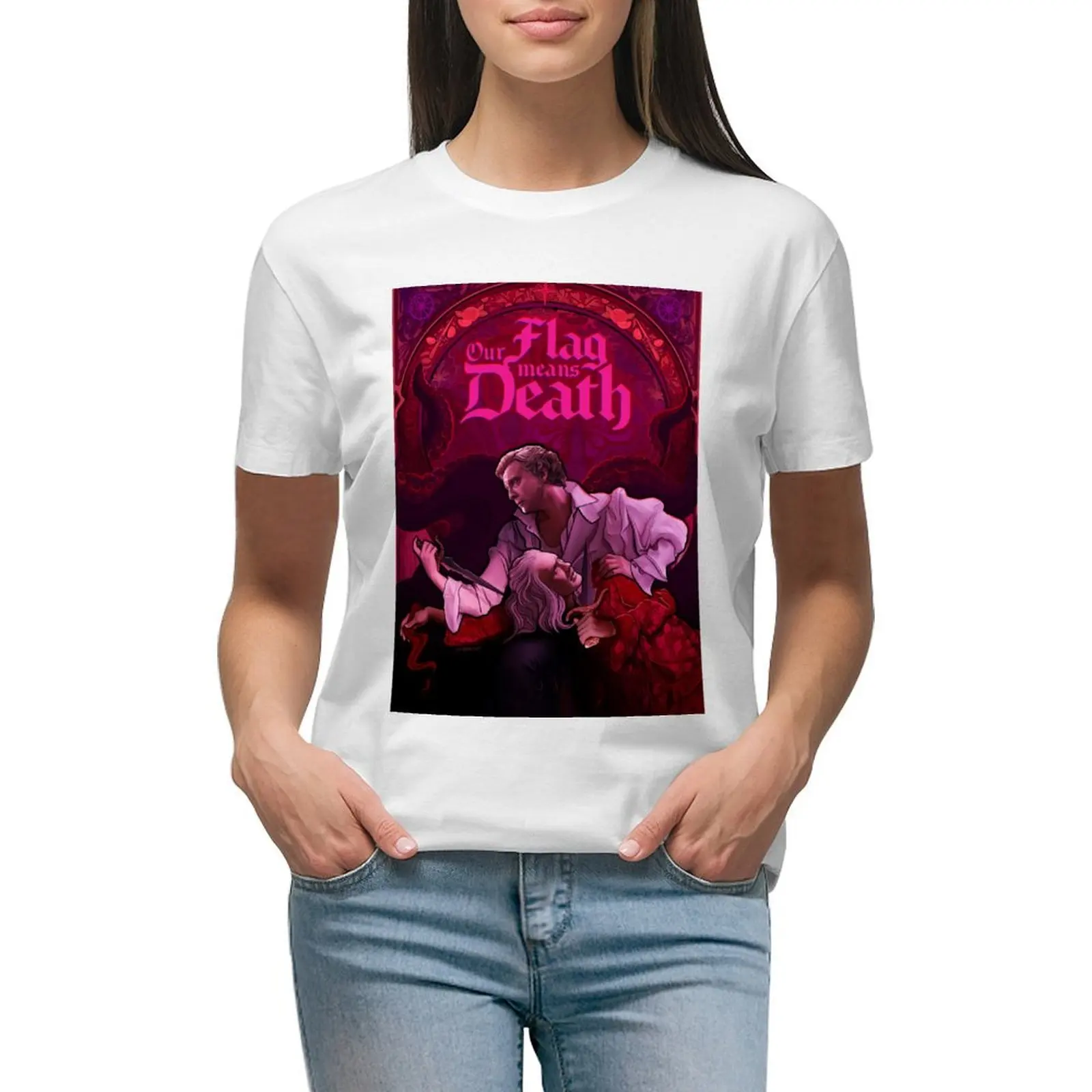 

The Chain T-shirt Short sleeve tee female hippie clothes Women t-shirts