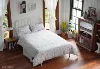 1/6 doll house miniature toy  bedding set of four single bed pillow quilt hat（Bed and gauze not included） 1