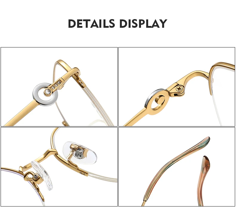 Oveliness Eyeglasses on a Model