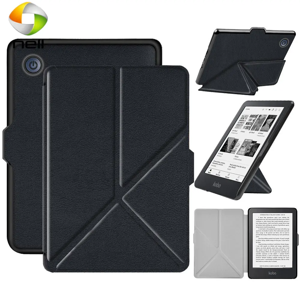 Custodia In Pelle Intelligente Per Kobo Clara 2E 2022 Custodia 6 Flip Stand Smart Sleep Cover Per Kobo Clara 2E Custodia Protettiva Shell Origami