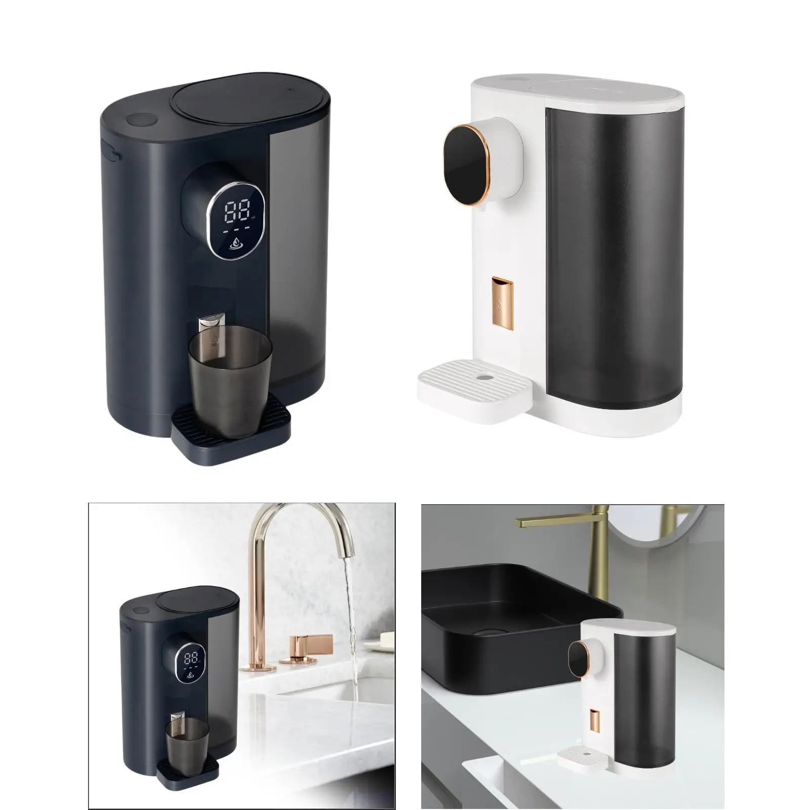 Automatic Mouthwash Dispenser for Bathroom Wall Mounted for Home Kids Hotel