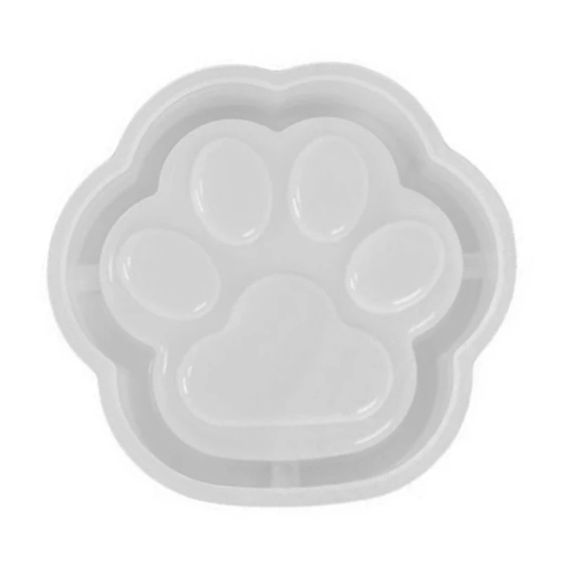 

DIY Resin Mold Cute Cat Claw Ashtray Silicone Mold Crystal Mirror Jewelry Molds Handmade UV Epoxy Resin Craft Mould