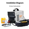 Brush Weld Bead Processing Machine Stainless Steel Black Spot Weld Seam Argon Arc Weld Bead Welding Spot Quick Cleaning Polisher 4