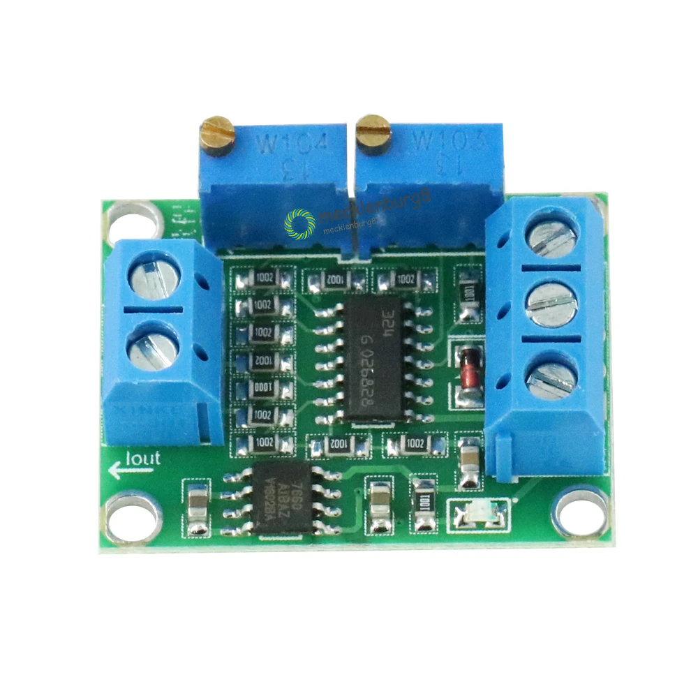 

1X DC 7 V-35 V 0-2,5 V 3,3 V 5 V 10 V 15 V current to voltage 4-20mA to 0-5 V isolation signal transmitter converter For Arduino