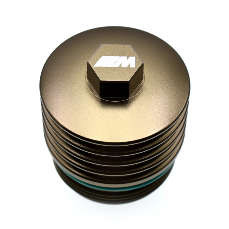 Suitable For BMW Oil Filter Cover Aluminum Alloy Filter Shell B46 B48 Engine Modification