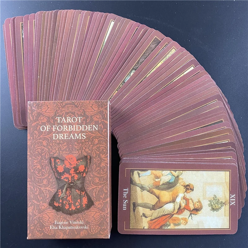 New Oracle Card Tarot Cards Divination Deck Entertainment Parties Board Game Support Drop Shipping 78 cards inversion tarot cards oracle divination entertainment parties tarot board game