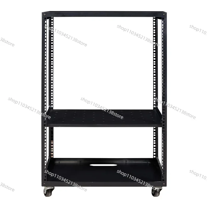 Индивидуальный сетевой шкаф с открытой рамой и полкой для сервера 12U