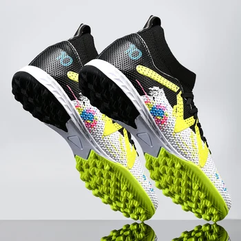 High-Top Turf Soccer Shoes 1