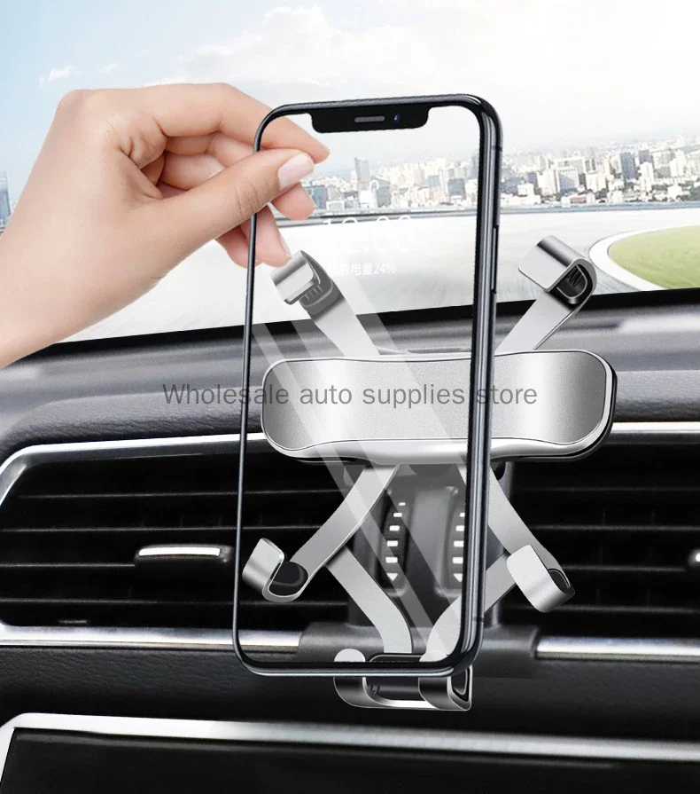 Phone Holder Mobile Phone Holder Adjustable Car Phone Mount Holder For GWM Haval H6 3th 3rd Gen Jolion H9-Gravity Navigation Bracket Accessories