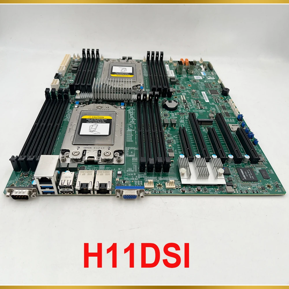 

For Supermicro IPMI M.2 E-ATX Support 7542 7702 7742 Server Motherboard H11DSI