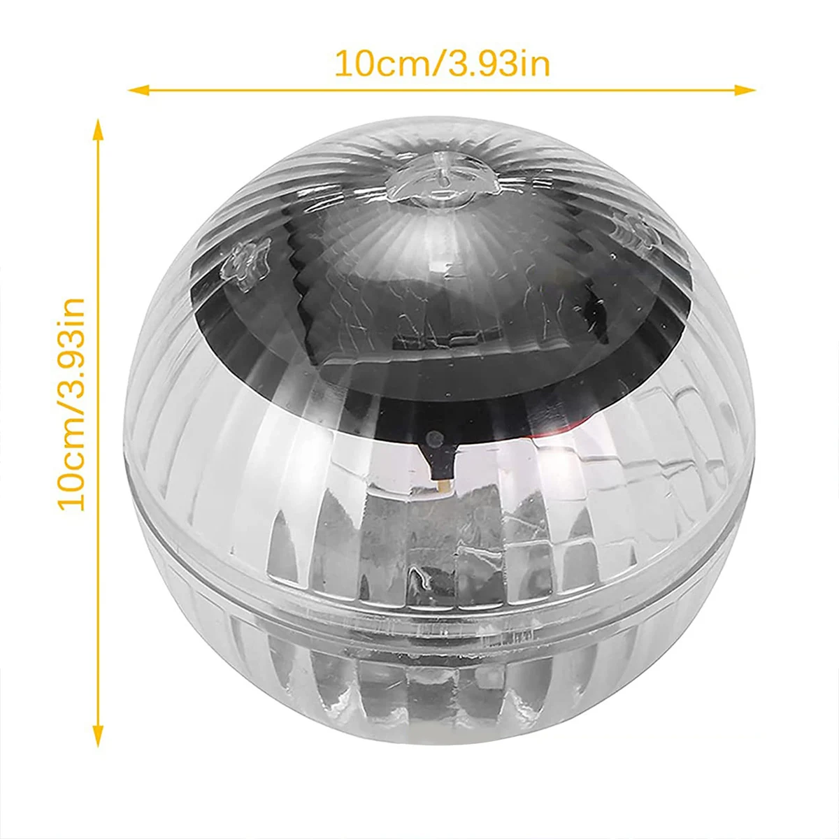 Solar Floating Pool Light IP44 Waterproof Solar Floating Pool Light Solar Powered Glow Globe Night Lights LED Glow Ball Lamp