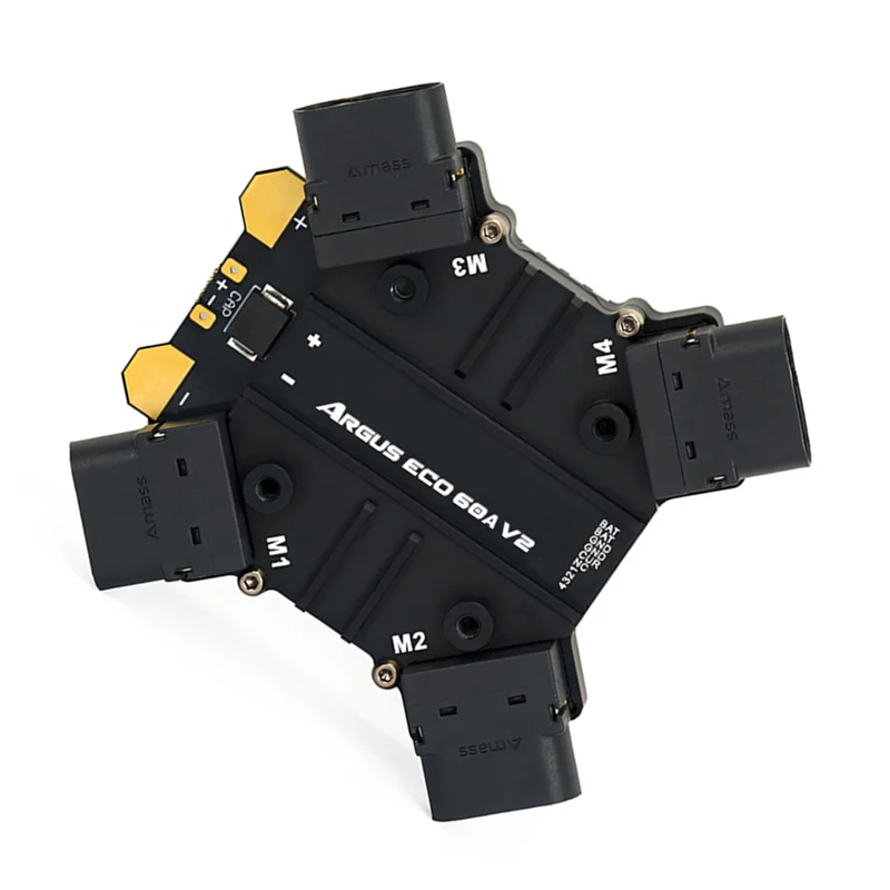B04B-Argus ECO 60A ESC 플러그 포함 빠른 해체 + FPV 프리스타일 드론용 CNC 6S DIY 부품