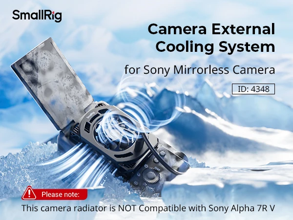 Smallrig ソニーカメラ用冷却システム 4348 SR4348 ソニーカメラ用smallrig冷却システム、ZV-E1、ZV-E10、ZV-1、ZV