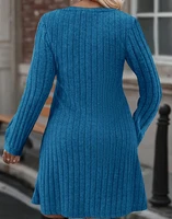 Fashion Elegant Women Dress Loose Casual Dress Women Printed Dress New Temperament - Image 5