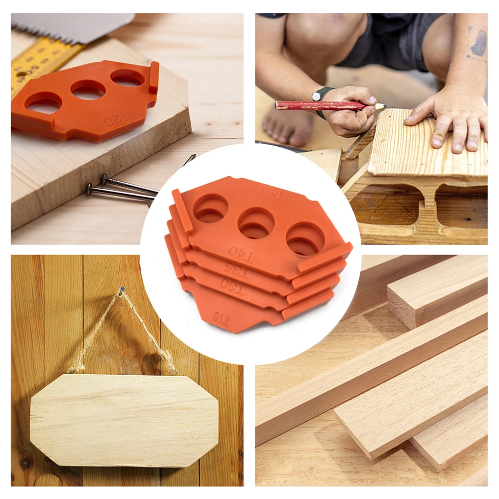 Máquina de corte de plantilla de arco, máquina de grabado, plantilla de esquina redonda, calibre R, fresado de madera eléctrico, herramientas de carpintería DIY - Imagen 4