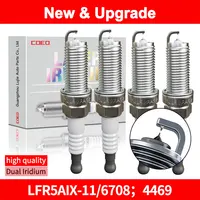 NGK:LFR5AIX-11 6708;4469 Dual Iridium Spark Plugs For Hyundai Kia Infiniti Nissan Toyota Mercury Suzuki Yamaha ILFR5B11/ILFR5C11