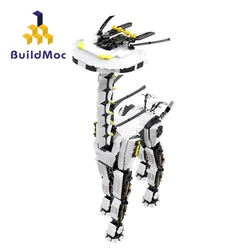 MOC Horizon – blocs de construction de la série mécanique, Kit de briques de monstre à col Long, jouet de haute technologie, cadeau pour enfants 