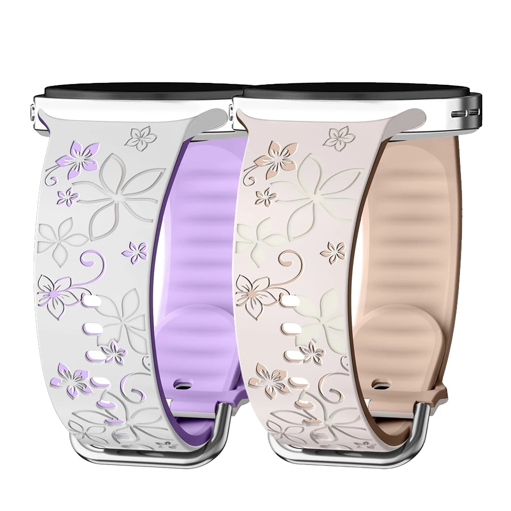 Engraved Sport Band Wrist Bracelet Strap