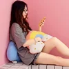 Stuffed Rainbow Cushion Girly Room Decor Moon Lightning Pillow Bay Window Lovely Weather Setting for Kids Bedroom Seat Pillow 4