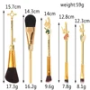 5Pcs/Set Anime Series Attack On Titan Makeup Brush Cosplay Tool Foundation Blush Blending Beauty Maquiagem Brush with Bag 2