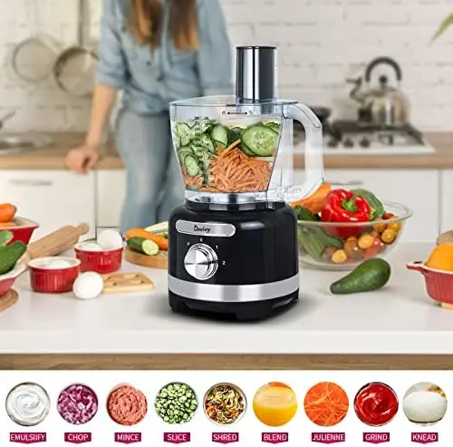 Houselin 800W Professional Blender and Food Processor Combo for Smoothies,  Shakes, with Coffee Bean Grinder Function - AliExpress