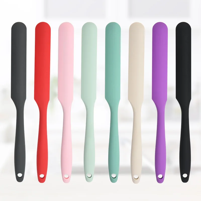 

Long Handle Silicone Cake Spatula Chocolate Pastry Blenders Non-stick Fondant Butter Batter Mixer Scraper Kitchen Baking Tools