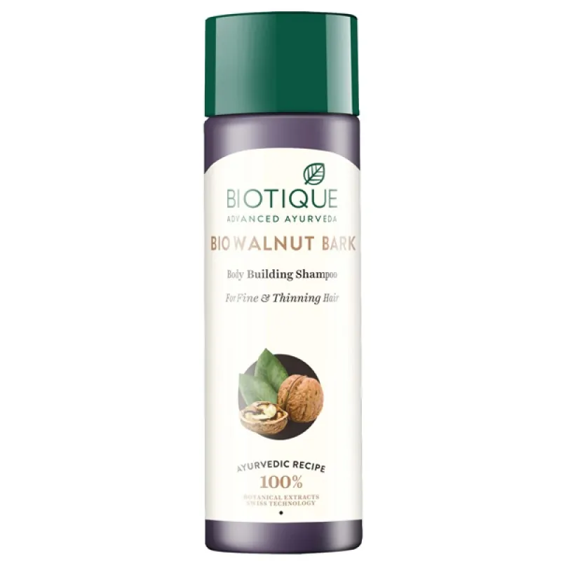 แชมพู Biotic Bio วอลนัท (Biotique Bio Walnut Bark Body Building Shampoo