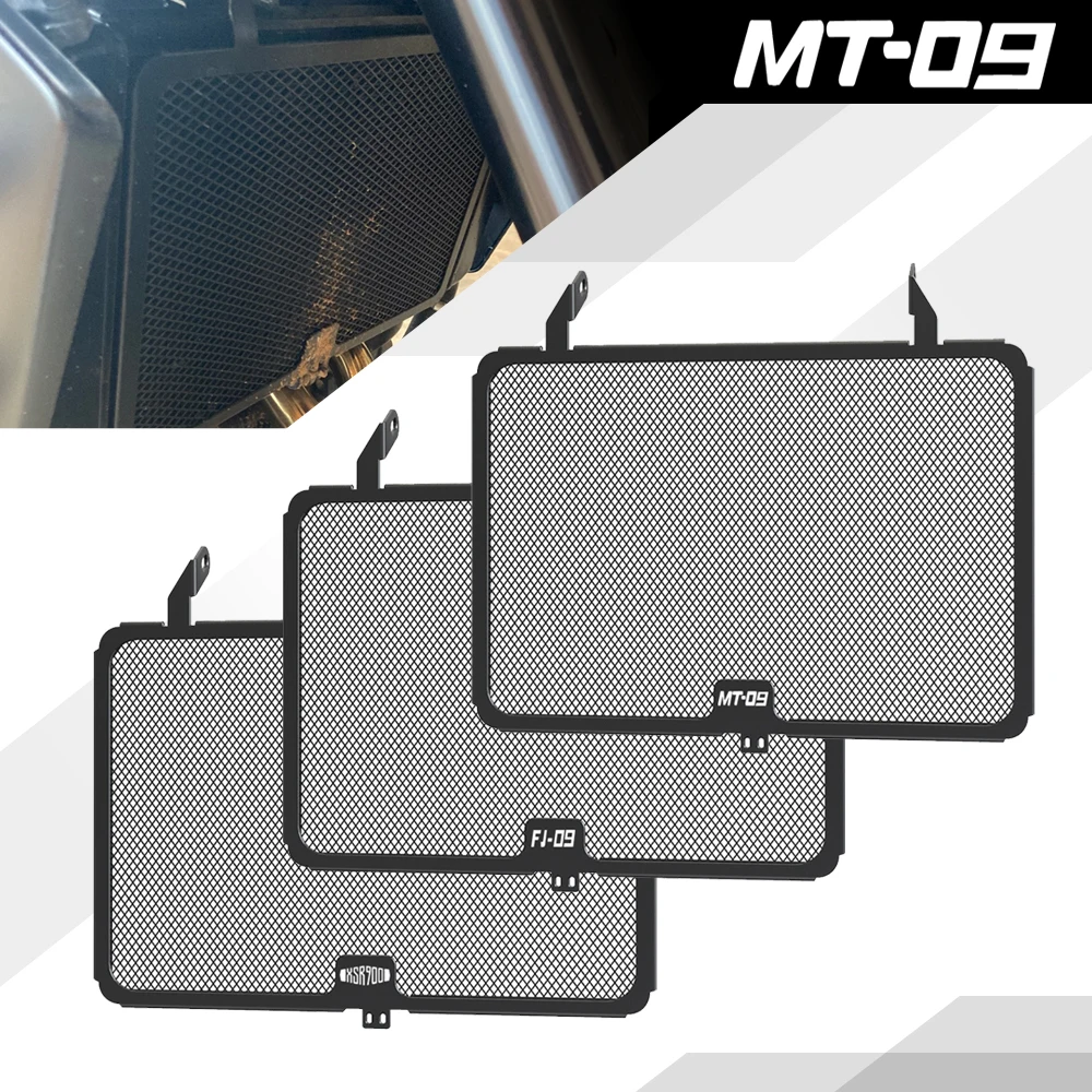 

For Yamaha MT-09 FZ-09 FJ-09 ABS XSR900 2013-2021 2020 2019 2018 2017 Motorcycle Radiator Grille Cover Guard Protection Protetor