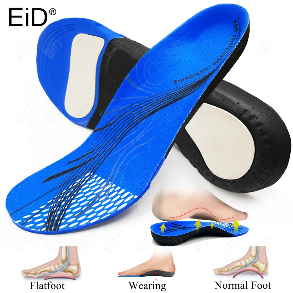 

Orthopedic Insoles for Flat Feet Arch Support Men Women Plantar Fasciitis Heel Pain Orthotics Insoles Sneakers Running Shoe pads