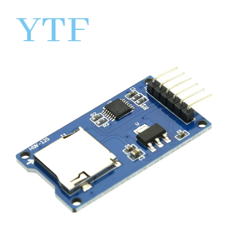 Micro SD Card Module TF Card Reader/writer SPI Interface With Level Conversion Chip For Arduino ARM AVR rfid reader writer
