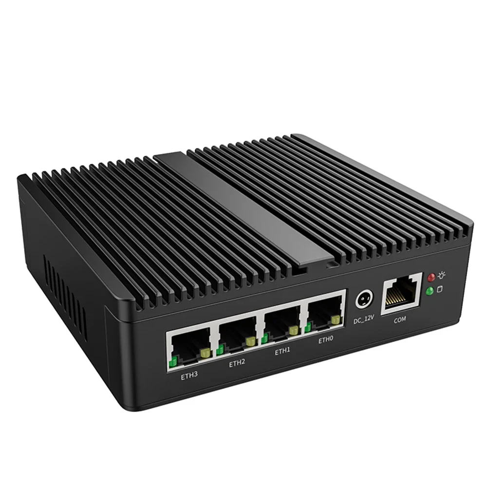 Industrial Mini PC Intel N100 Celeron Soft Router 4xIntel i226V 2.5G LAN DDR5 NVME SSD pfSense Firewall Appliance ESXI AES-NI 2