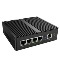 Industrial Mini PC Intel N100 Celeron Soft Router 4xIntel i226V 2.5G LAN DDR5 NVME SSD pfSense Firewall Appliance ESXI AES-NI 2