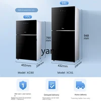 L'm'm Vertical High Temperature Disinfection Cabinet Household Small Desktop Non-Embedded Tableware Bowl Chopsticks Cupboard 2