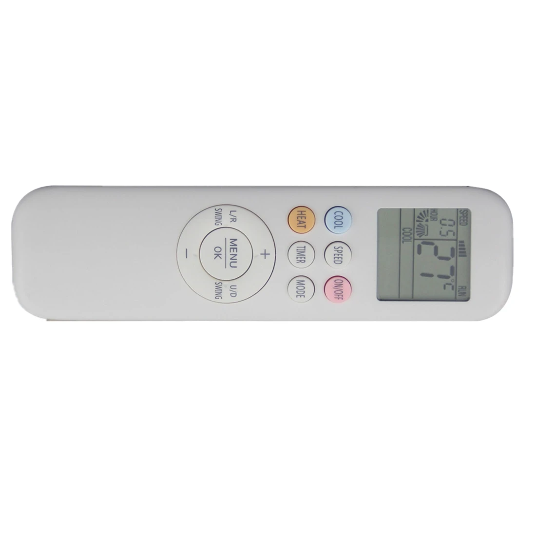 AUX 에어컨 리모컨 교체용 리모컨, 흰색, YKR-T/011E, 신제품