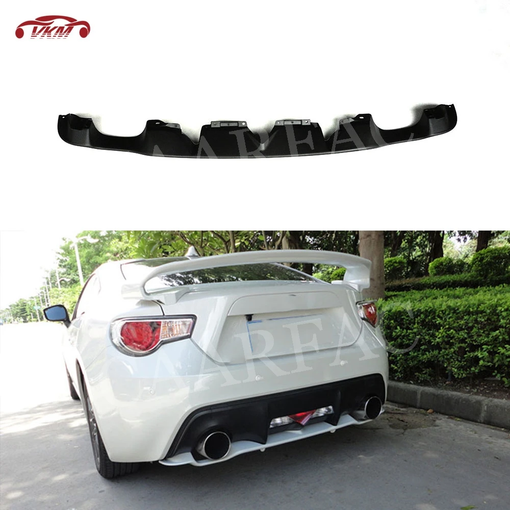 

Carbon fiber Material Rear Bumper Diffuser Lip Spoiler For Toyota GT86 For Subaru BRZ J Style 2014-2016 Auto Car Decoration