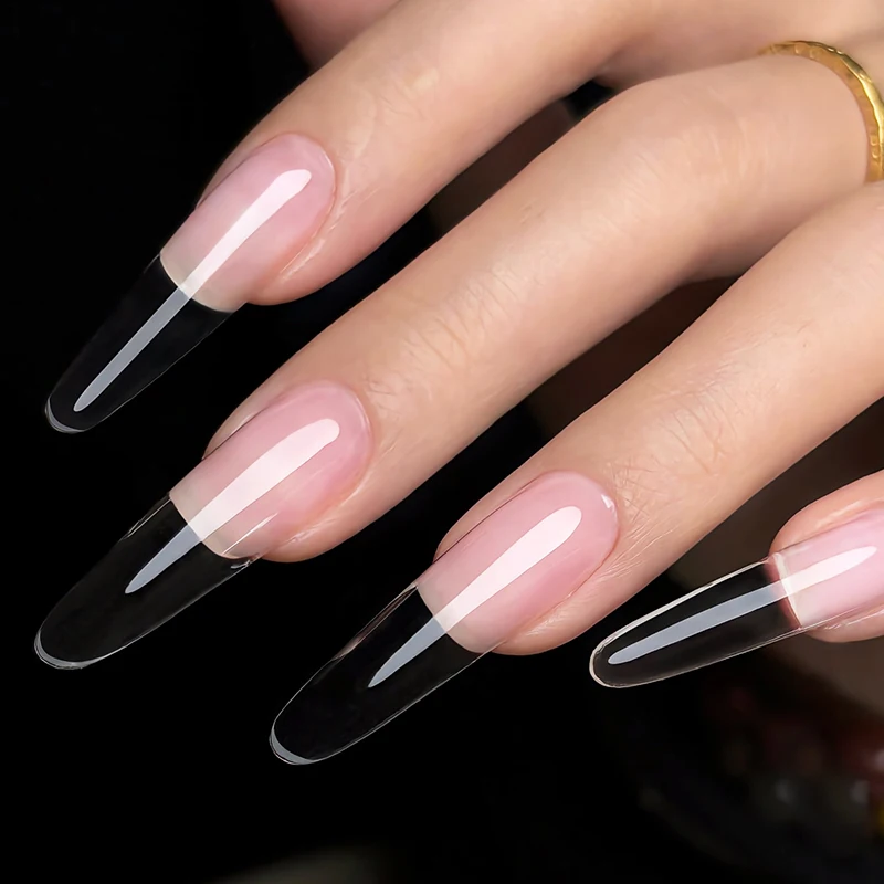 AWStorG 15ML Clear Quick Builder Nail Gel Varnish Semi Permanent Acrylic Crystal Clear Nude Gel Nail Polish UV Construction