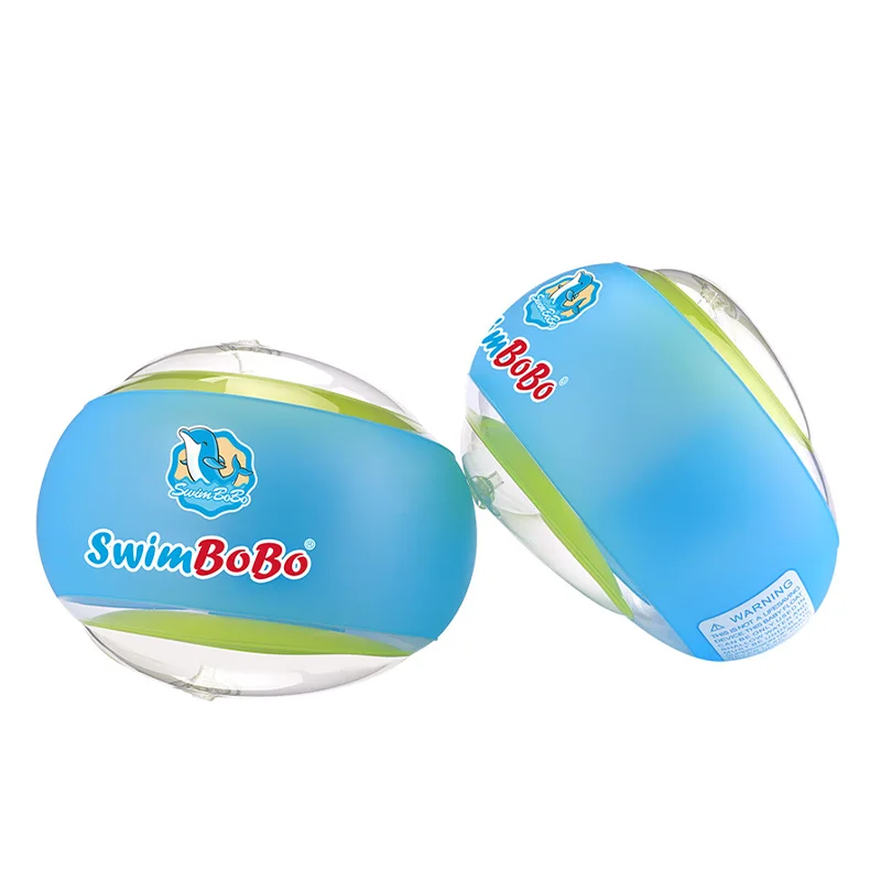 Swimbobo Children Swimming Arm Circle Boys and Girls Swimming Arm Circle Green Orange Thickened Inflatable Water Sleeve Toy 6