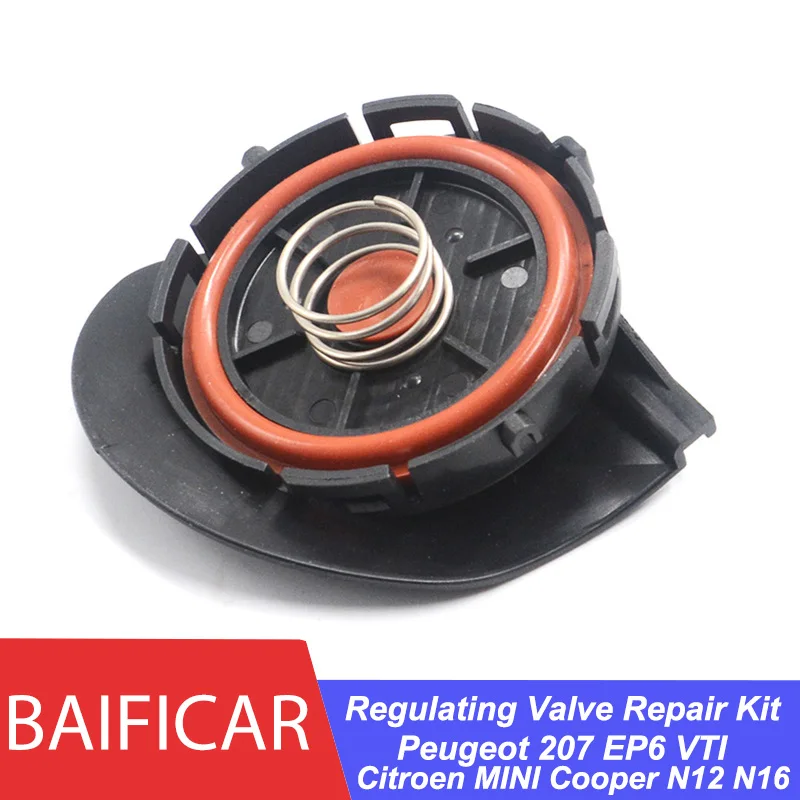 Crankcase Pressure Vent Regulating Valve Repair Kit For Peugeot 207 EP6 VTI Citroen MINI Cooper N12 N16 engine pcv valve cover repair kit