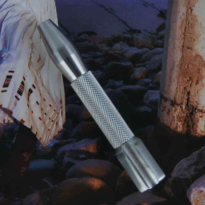 Yaqi Mens Stainless Steel Razzo Rocket Safety Razor Handle 2025 New High Quality Fashion Simple Travel Portable Razor Handle