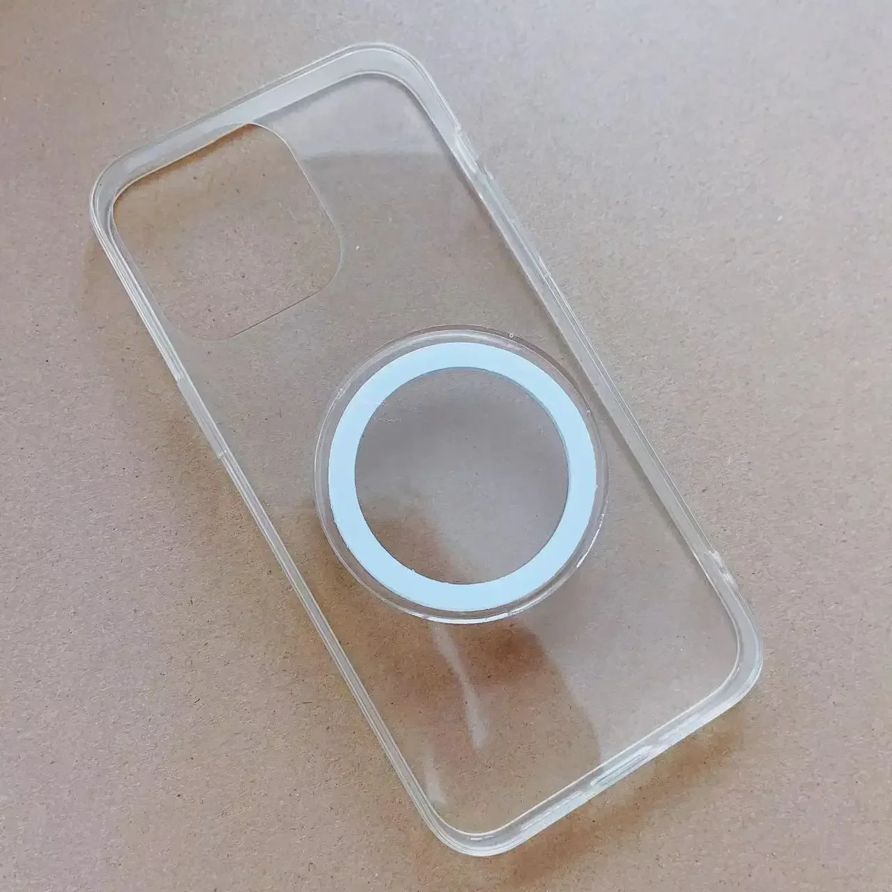 Magnetic Round Base Sticker for Secure Grip and Stand Holder