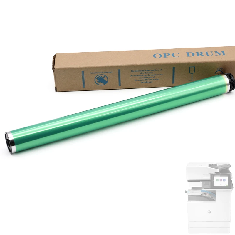 High Quality Bright Green Cylindrical Drum Core For HP E78223 77822 77825 77830 Copier Spare Parts Drum Unit OPC