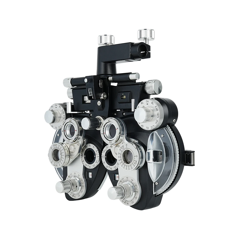 Ml-400 Refractor Most Popular Ophthalmic Instruments Optical View Tester Vision Tester Minus Cylinder Lenses Manual Phoropter