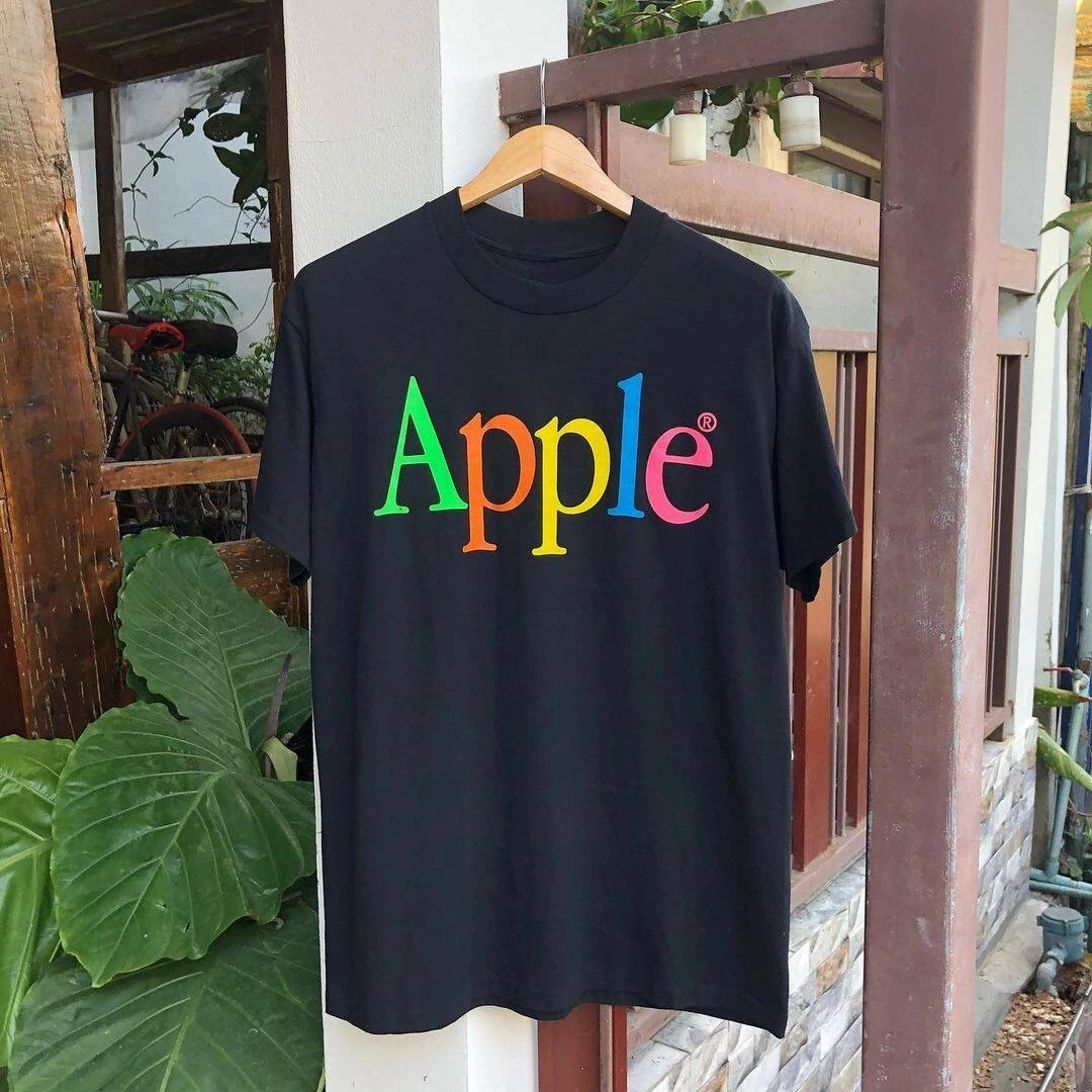 Kleines, minimalistisches T-Shirt mit Buchstabendruck, kurzärmelig, für Herren und Damen, lässig, locker sitzend, aus reiner Baumwolle, im High-Street-Stil