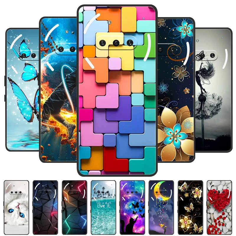 Lion Wolf Silicone Soft Back Cover - Enhanced Protective Case
