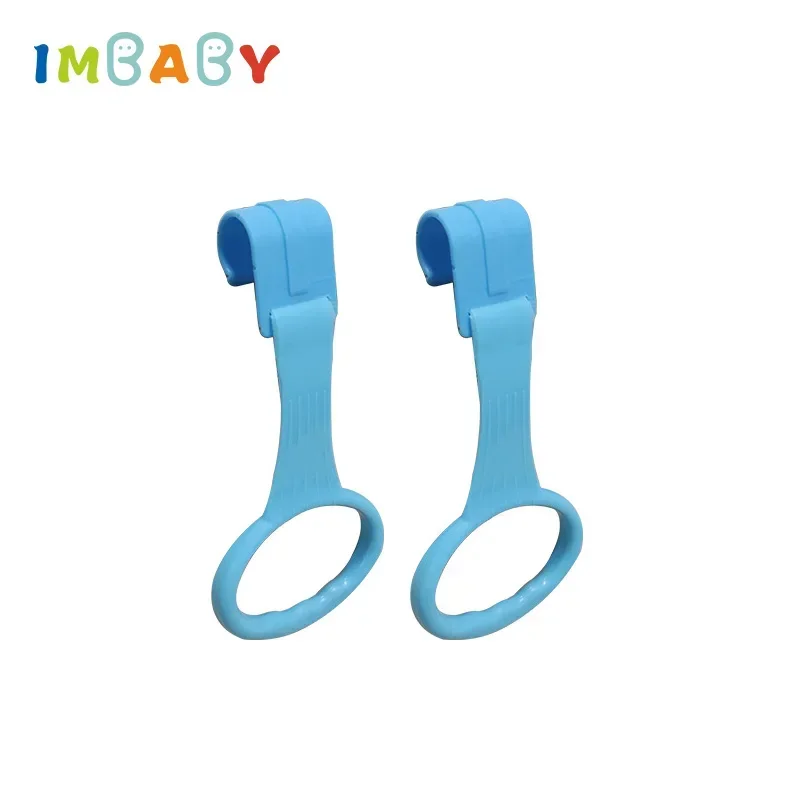 IMBABY 4pcs/lot Baby Pull up Rings thicker Baby Crib Pull Rings Walking Exercises Assistant Hanging Ring Playpen